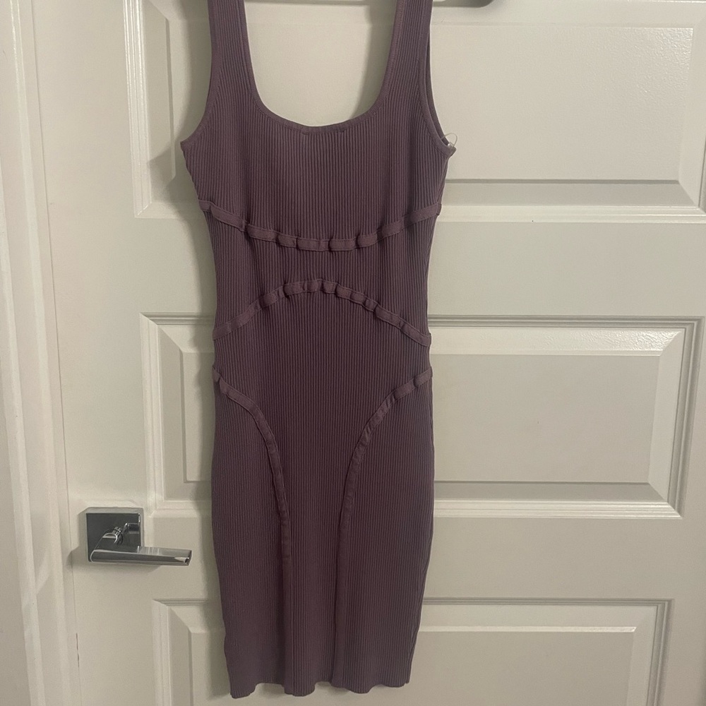 Sexy Purple bandage dress